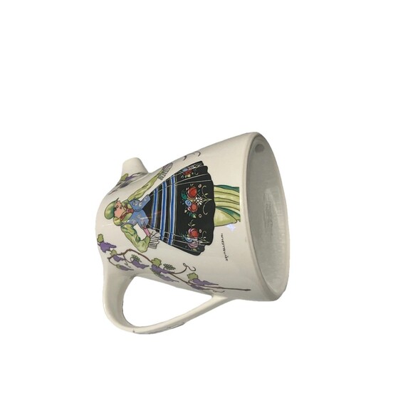 "Villeroy & Boch" 20 Oz Pitcher Design 1900 - Vintage Rare 1980 Art  Nouveau - Picture 6 of 12